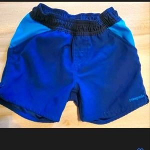 Patagonia Baby Boys Blue Navy Swim Shorts Trunks